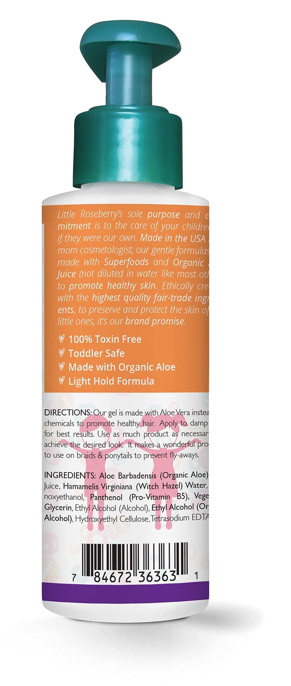 Unisex styling from Little Roseberry gel for men and women alike.