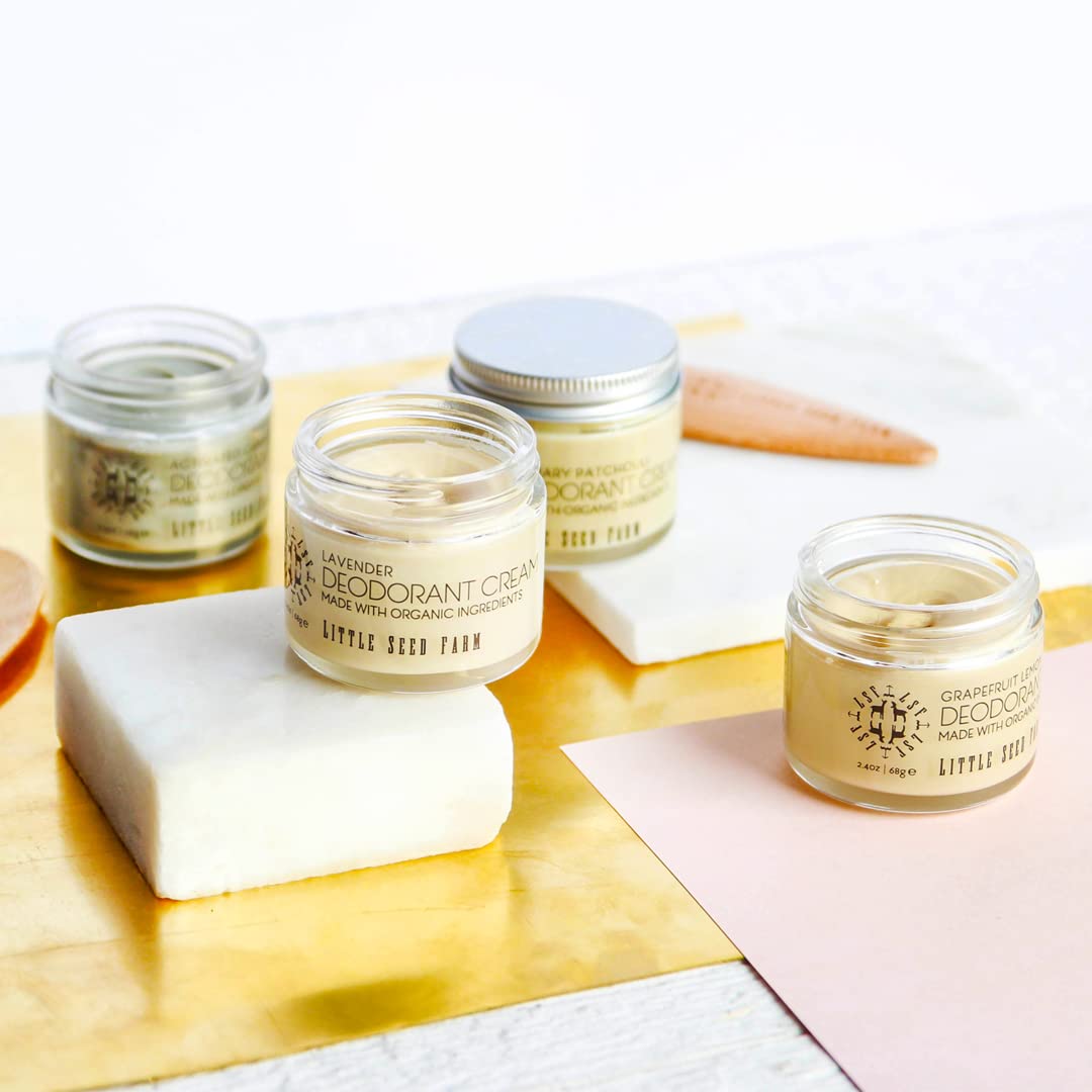 Unscented formula suitable for sensitive skin from Little Seed Farm.