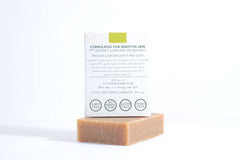 Little Seed Farm goat milk closeup emphasizes rich cream and gentle cleansing