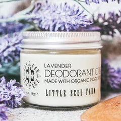 Little Seed Farm lavender bloom close-up for calming natural fragrance.