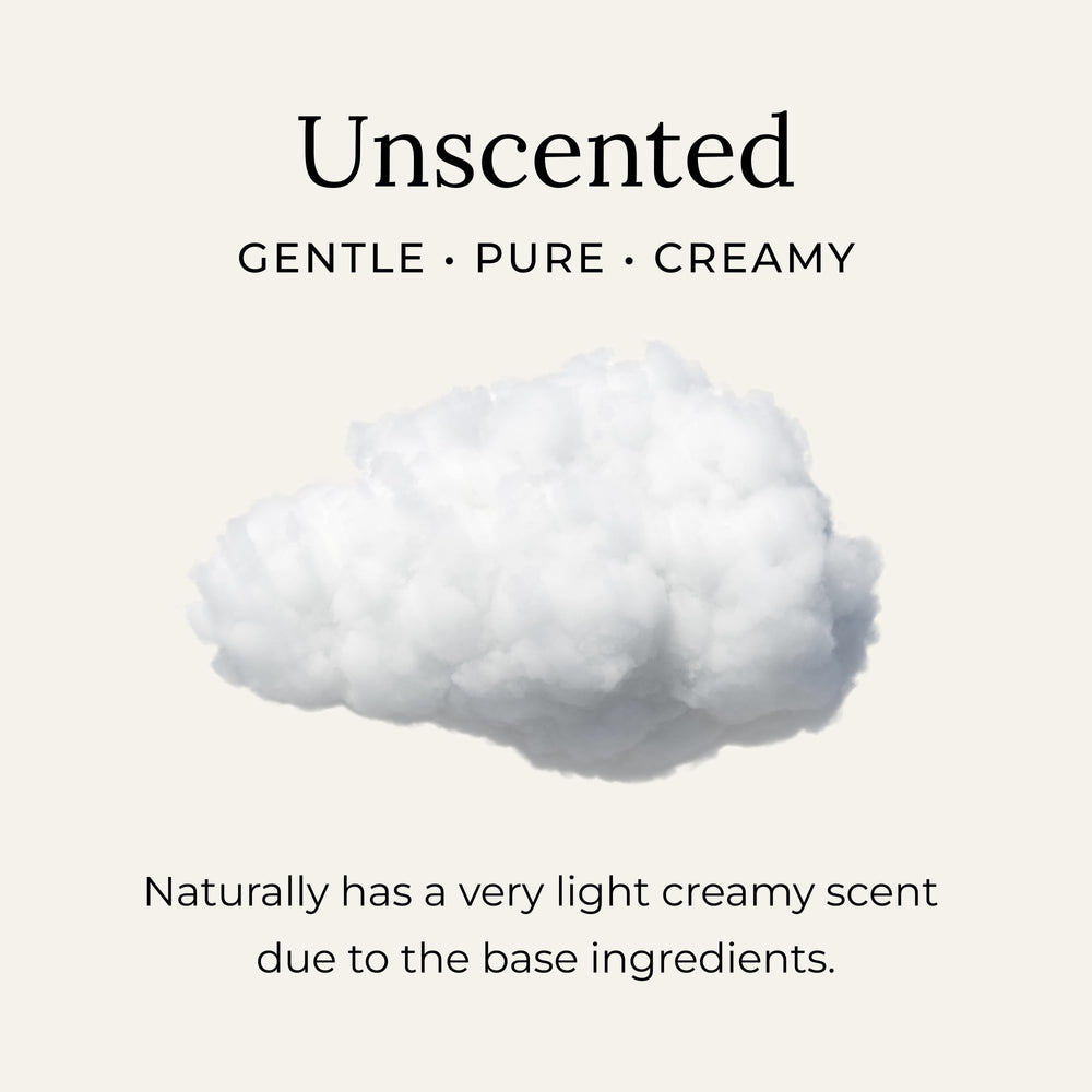 Silky-texture deodorant paste gliding smoothly on skin.