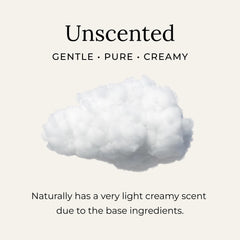Silky-texture deodorant paste gliding smoothly on skin.