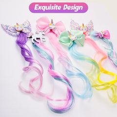 Little World gradient color clip closeup 2, gentle grip ideal for kids with fine hair.
