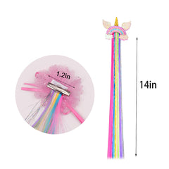 Little World rainbow hair extensions brighten styles with gradient colors