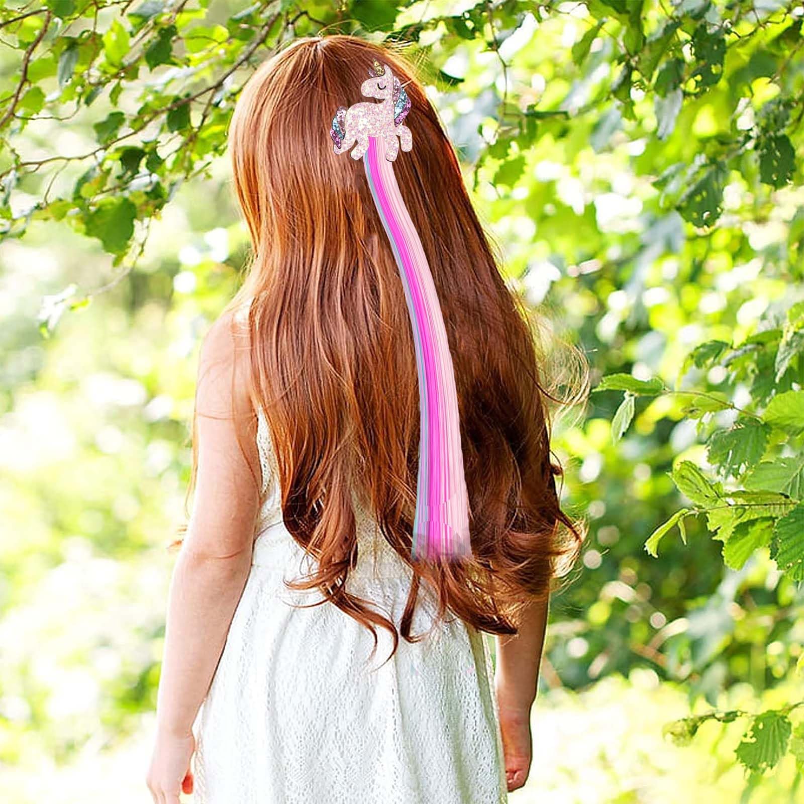 Little World unicorn hairpieces for girls and toddlers for magical everyday wear