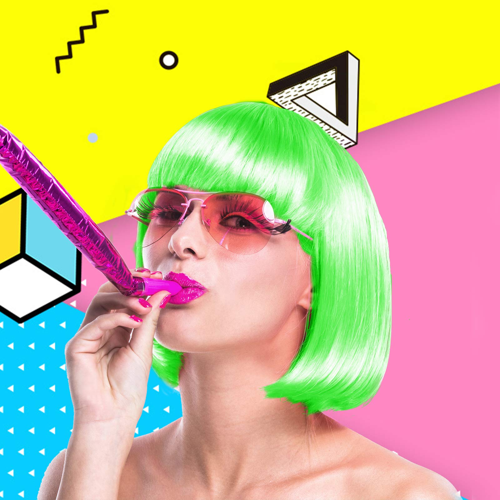 LIULIUBTY polyethylene wig material offers durable, reusable options for multiple looks.