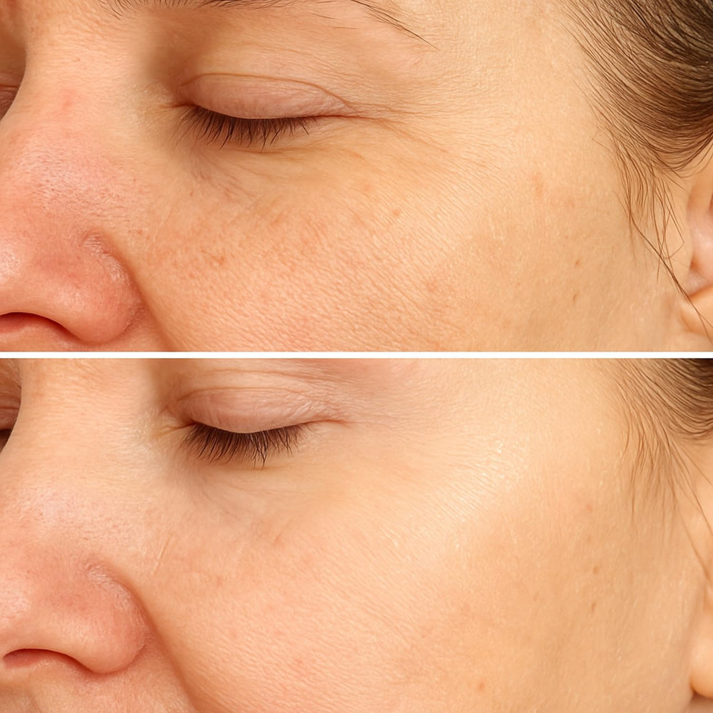 Liv La Fay in day routine shows makeup-ready hydration and glow