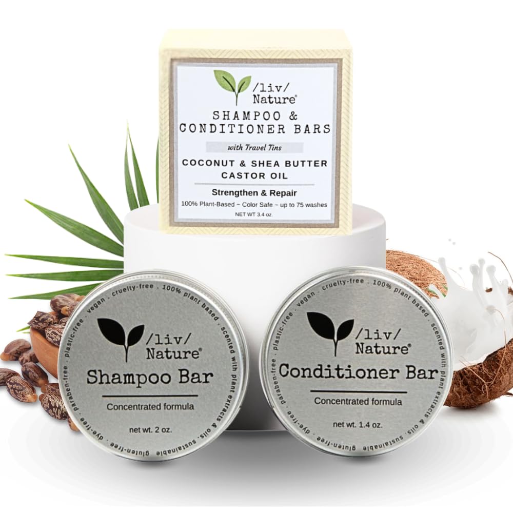liv Nature shampoo bar lather shows rich cleansing for dry hair