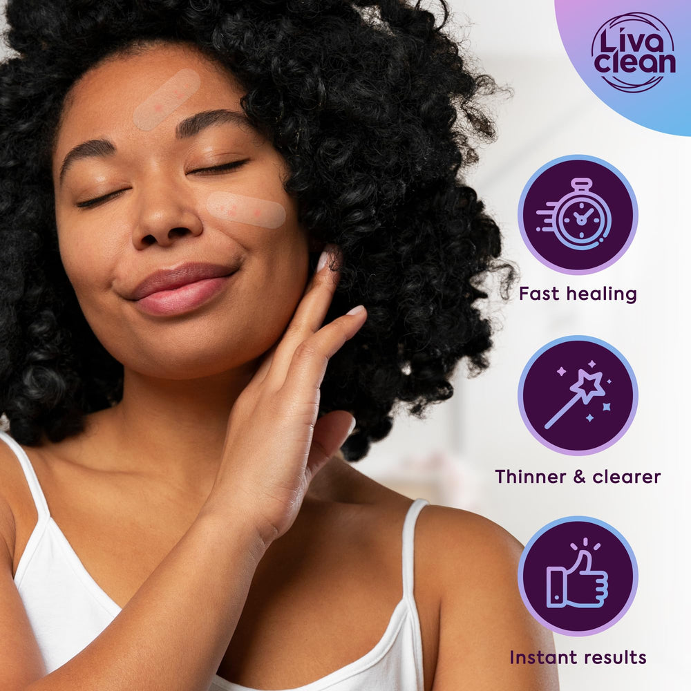 LivaClean patch demonstrates full-face coverage versatility