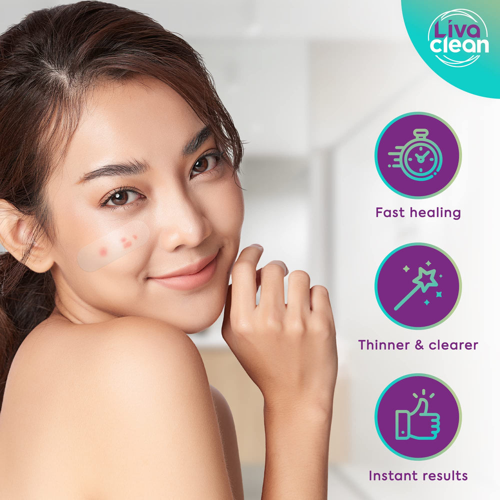 LivaClean individually wrapped patches stay clean and ready for travel.