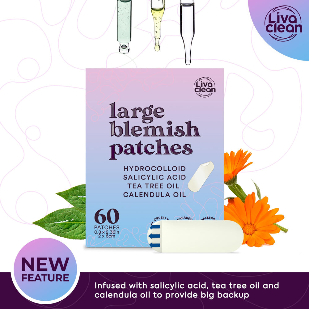 LivaClean patch placed on the nose for targeted protection