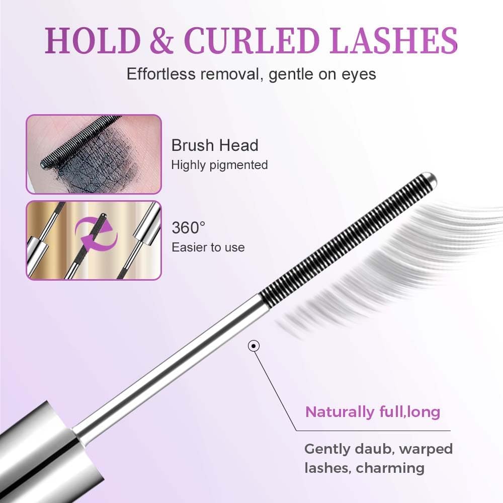 Livalur 2-pack mascara box highlighting convenient packaging for travel