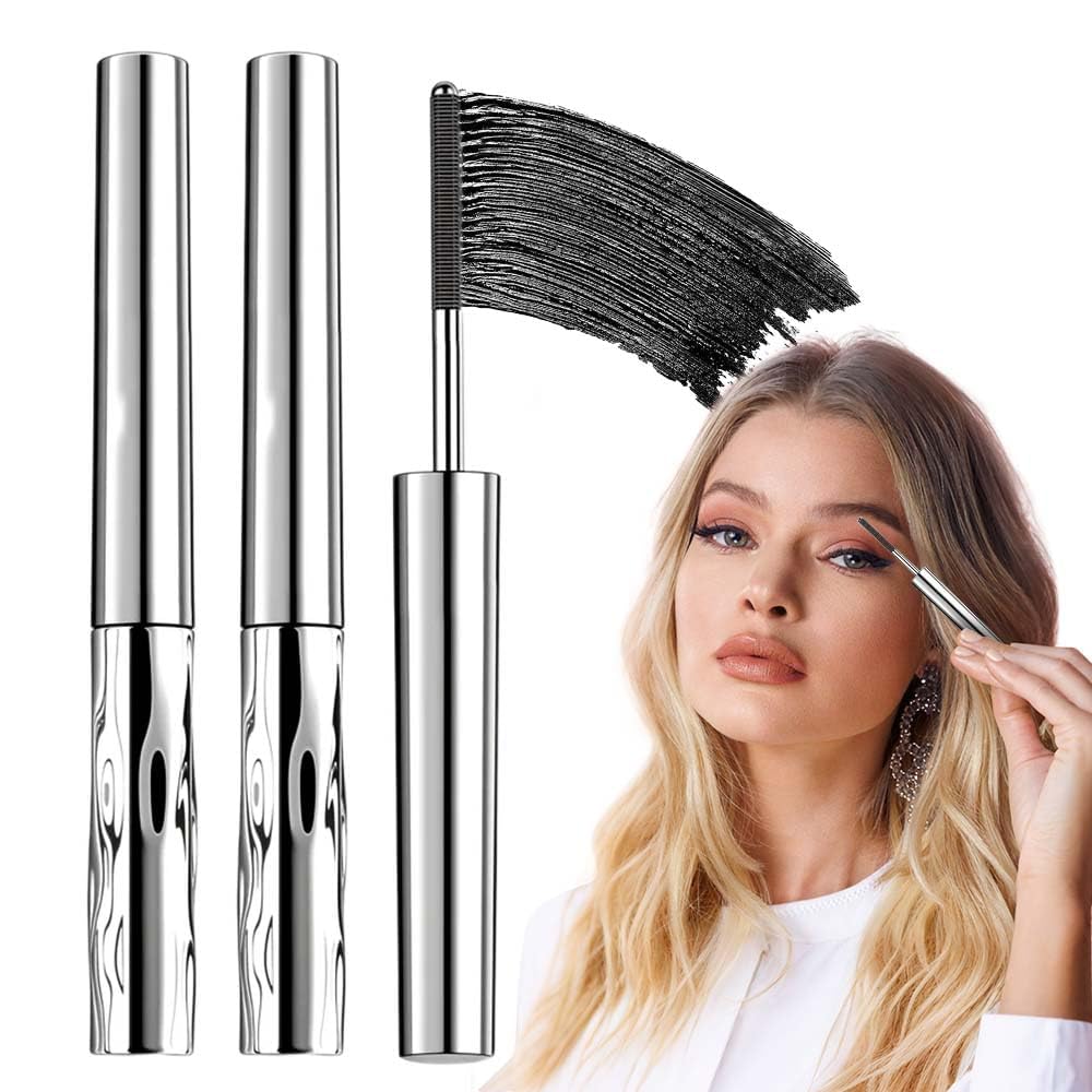 Livalur iron wand mascara bottle close-up shows 3D curling potential