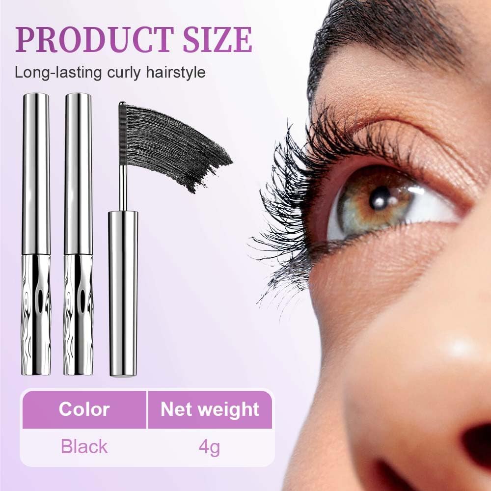 Livalur natural-look lashes after application highlighting buildable length