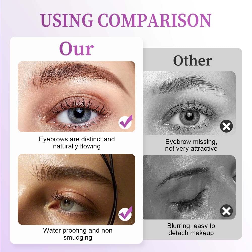 Livalur waterproof mascara swatch on lashes for all-day wear