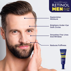 LIVAURA Retinol Eye Cream packaging indicating USA made quality