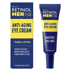 LIVAURA Retinol Eye Cream tube application showing smooth under eye coverage and hydration.