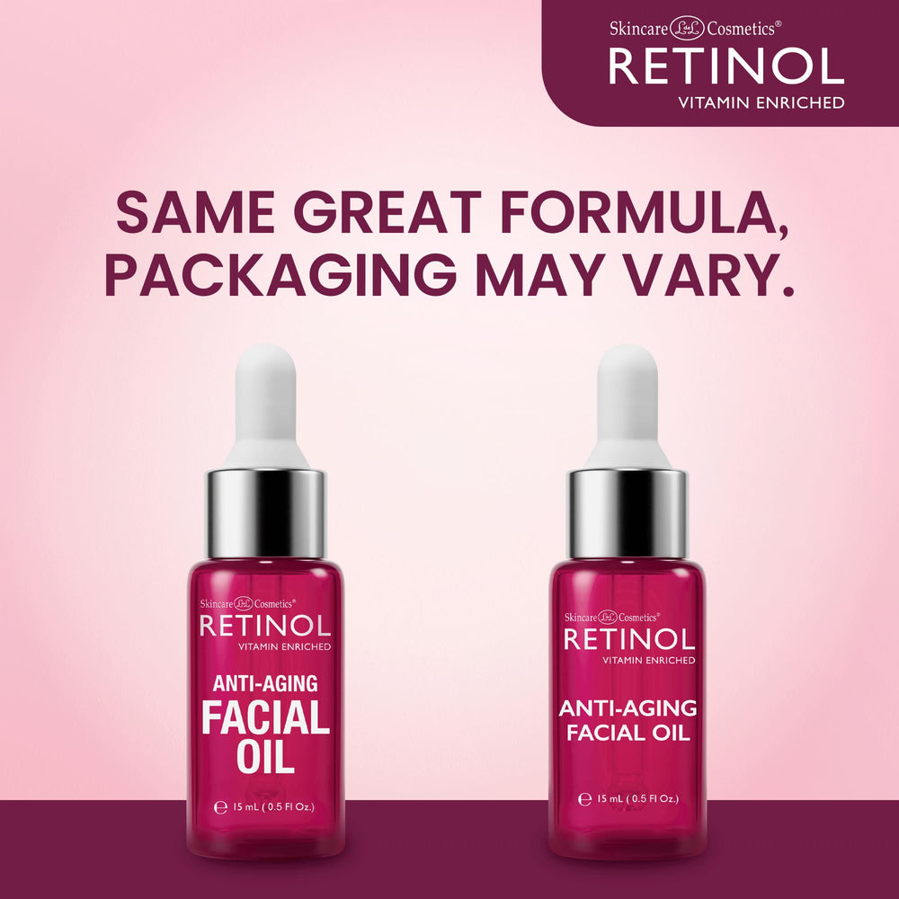 Livaura Retinol oil texture shown for lightweight anti-aging hydration.