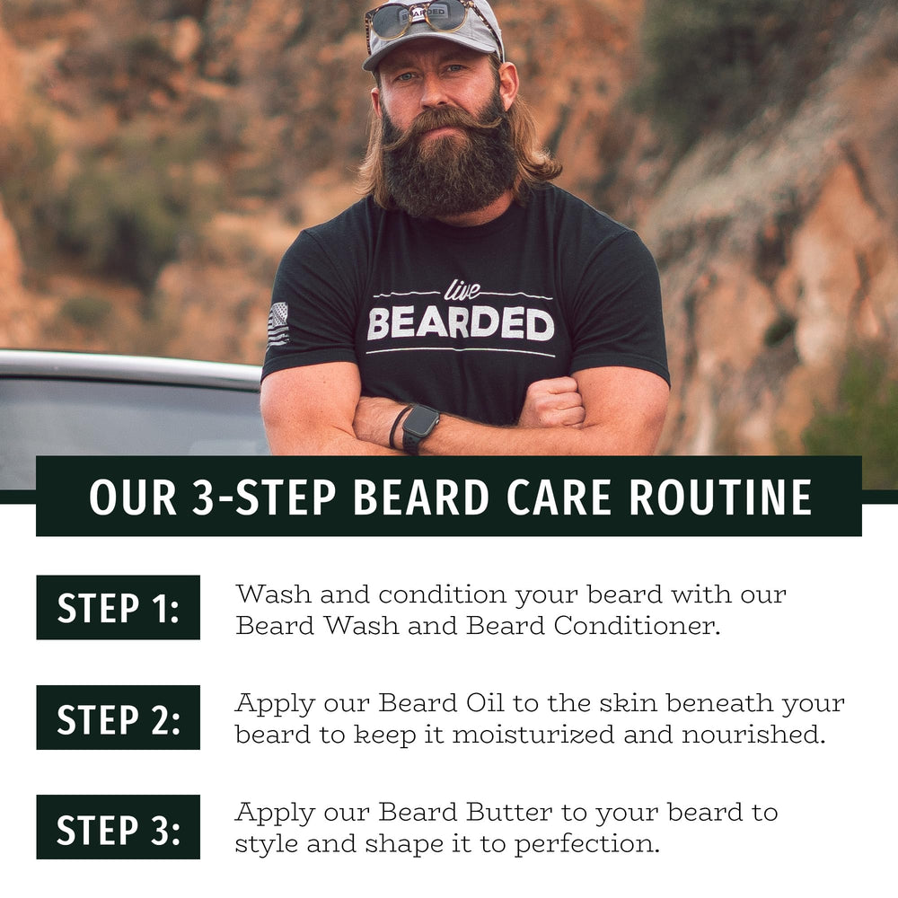 Live Bearded gift ready packaging suitable for stocking stuffers