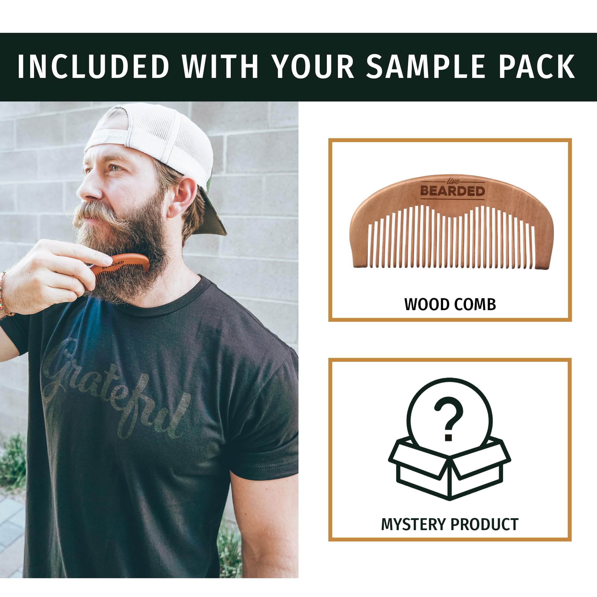 Live Bearded Legend beard butter tin delivering nourishing softness.