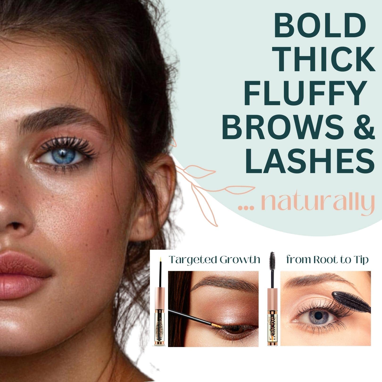 Live Fraiche eyelashes closeup with natural conditioning