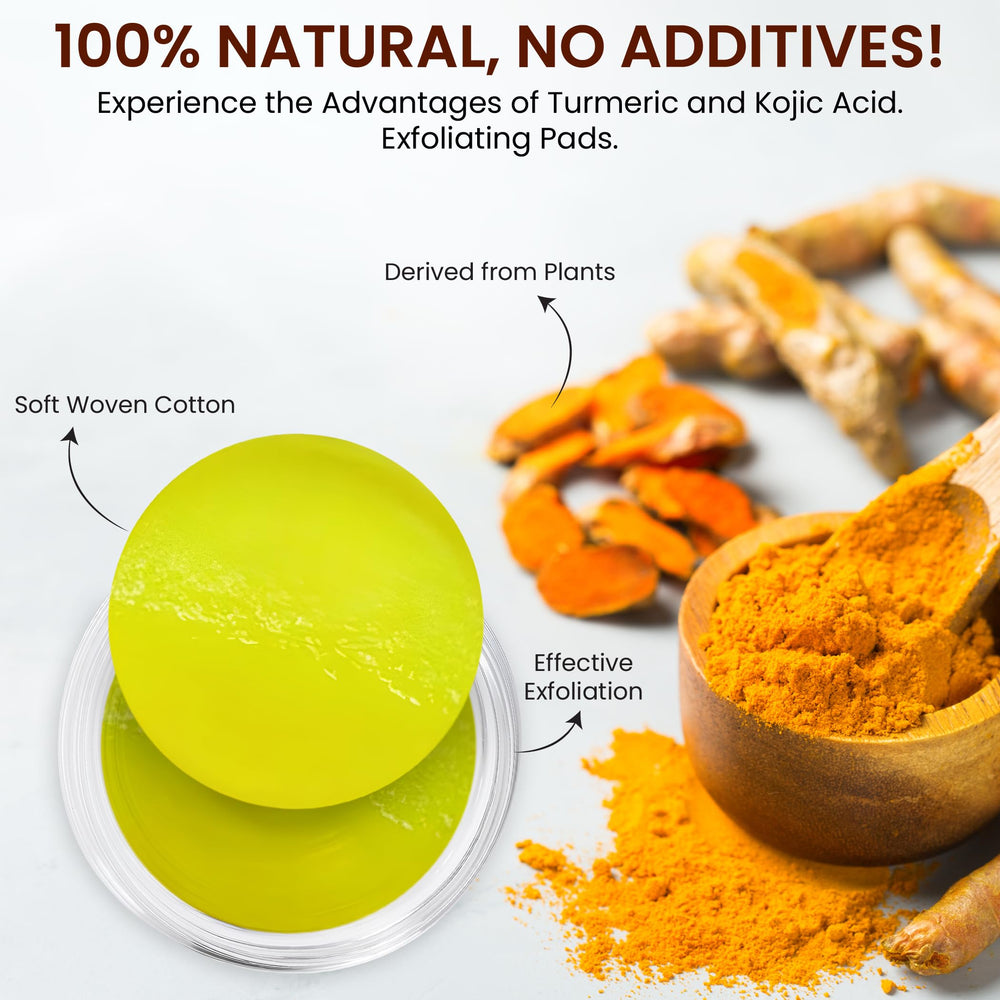 Ingredients highlight: turmeric and kojic acid in Live Healthy pads