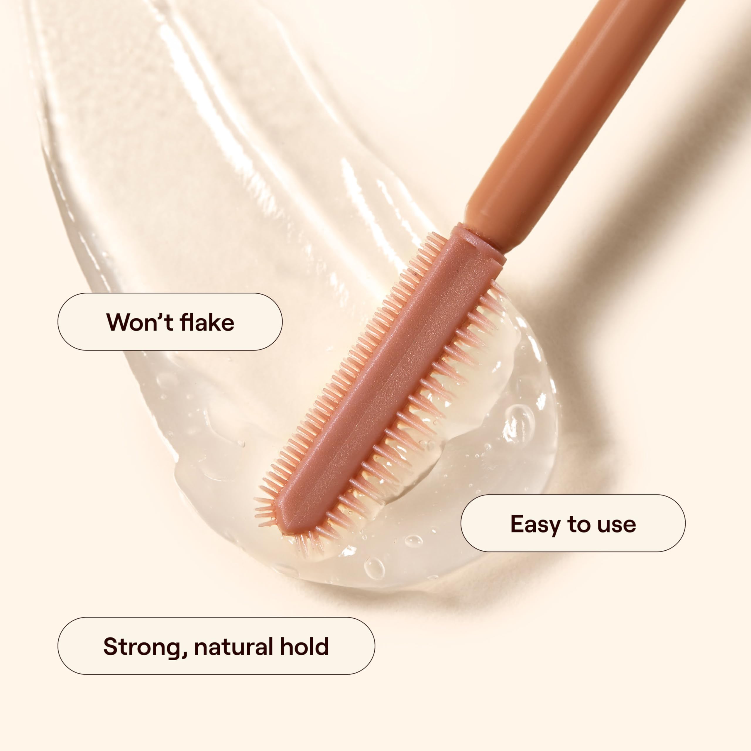 Live Tinted Huebrow Gel clair sans flocage pour un fini discret.