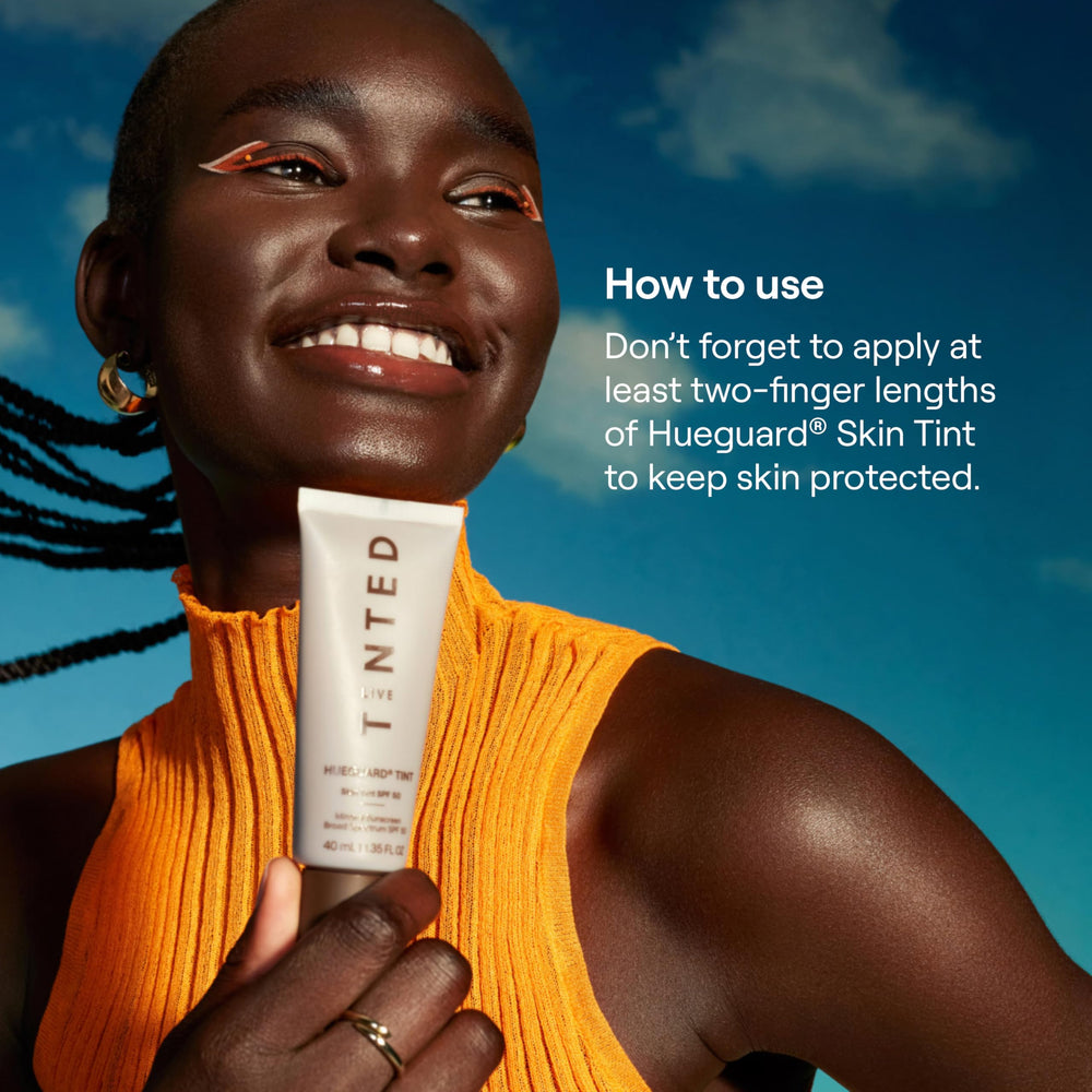 Live Tinted Hueguard water resistance supports outdoor activities