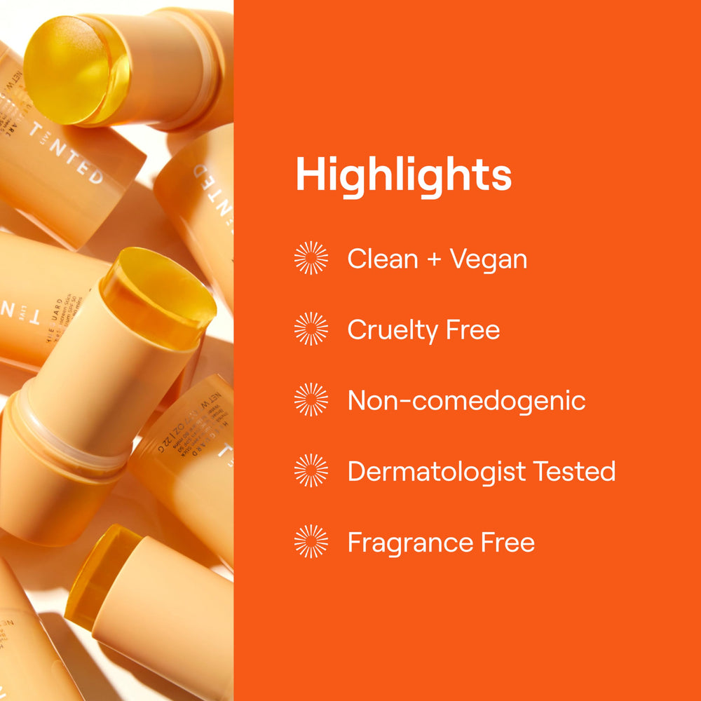 Vegan reef-friendly Hueguard sunscreen for conscious skincare.