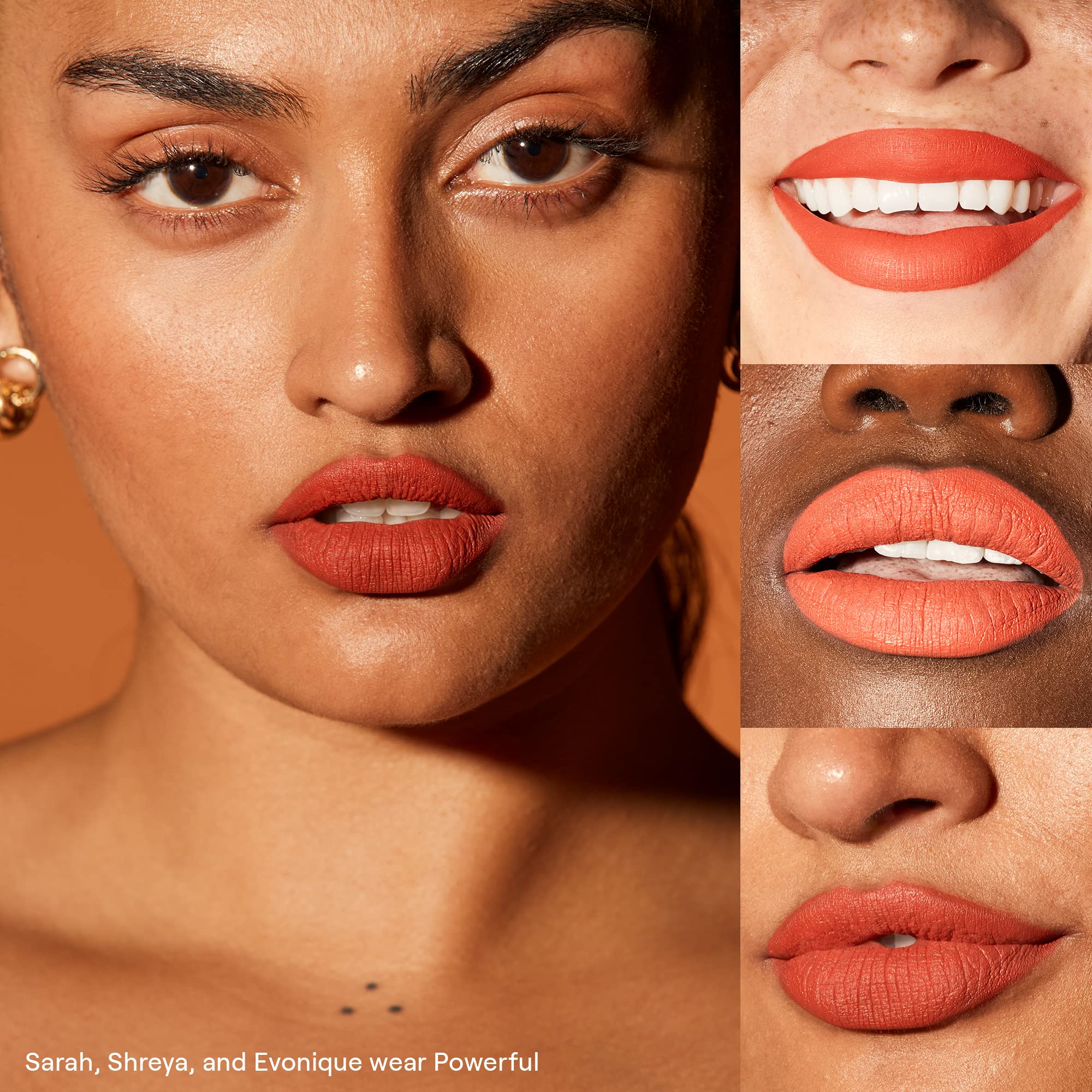 Live Tinted Huelip close-up reveals soft matte finish.