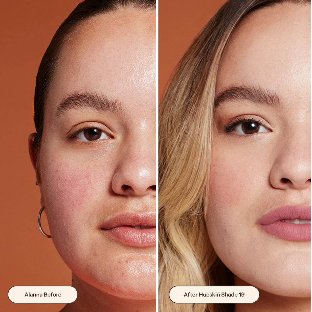 Creamy texture close-up highlighting smooth, blendable finish