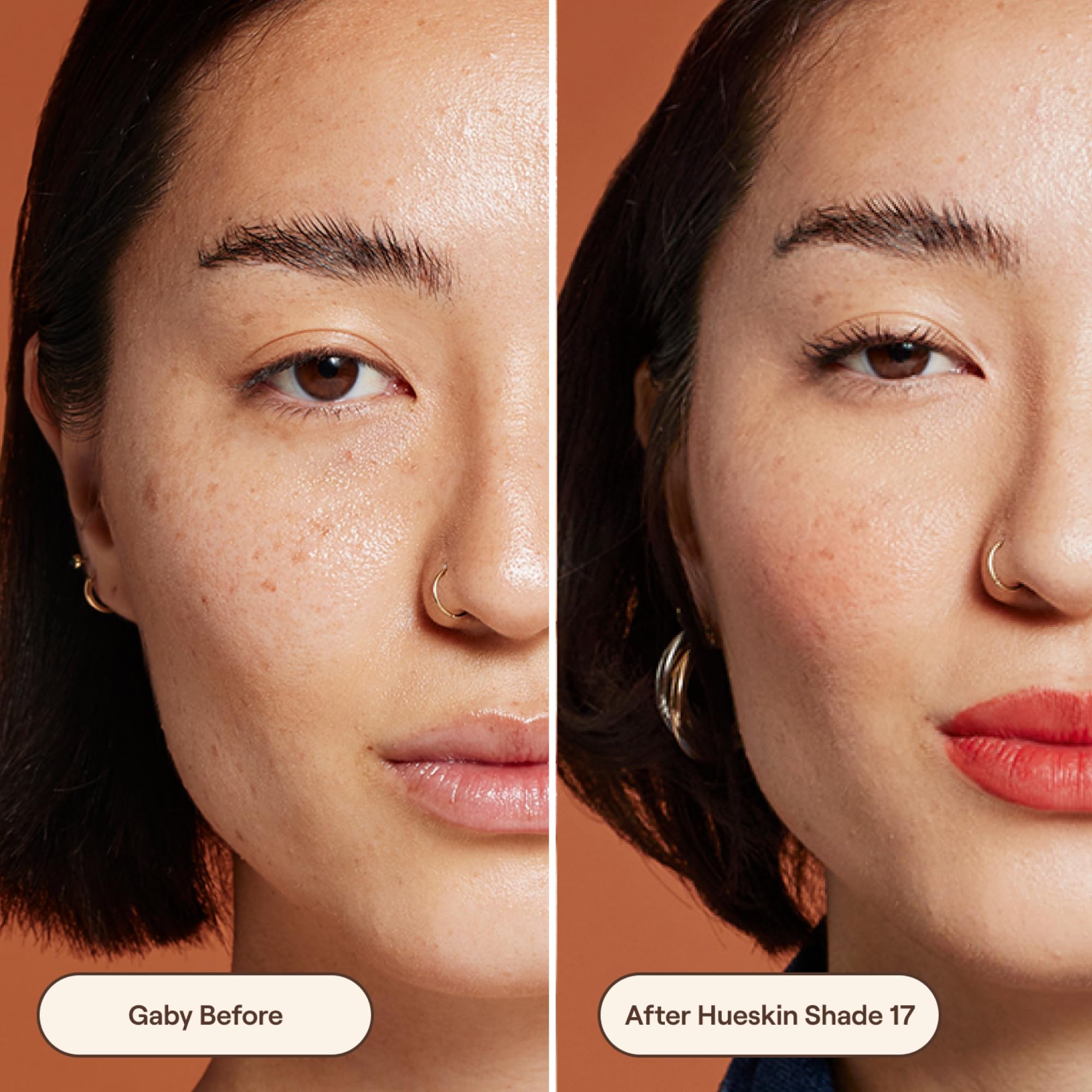Live Tinted Hueskin Serum Concealer ingredients include niacinamide and hyaluronic acid.