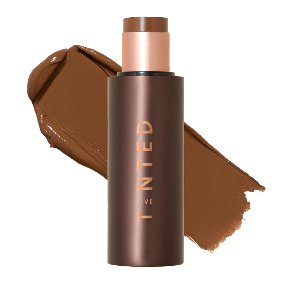 Live Tinted HUESTICK 04 close-up cap for easy on-the-go application.