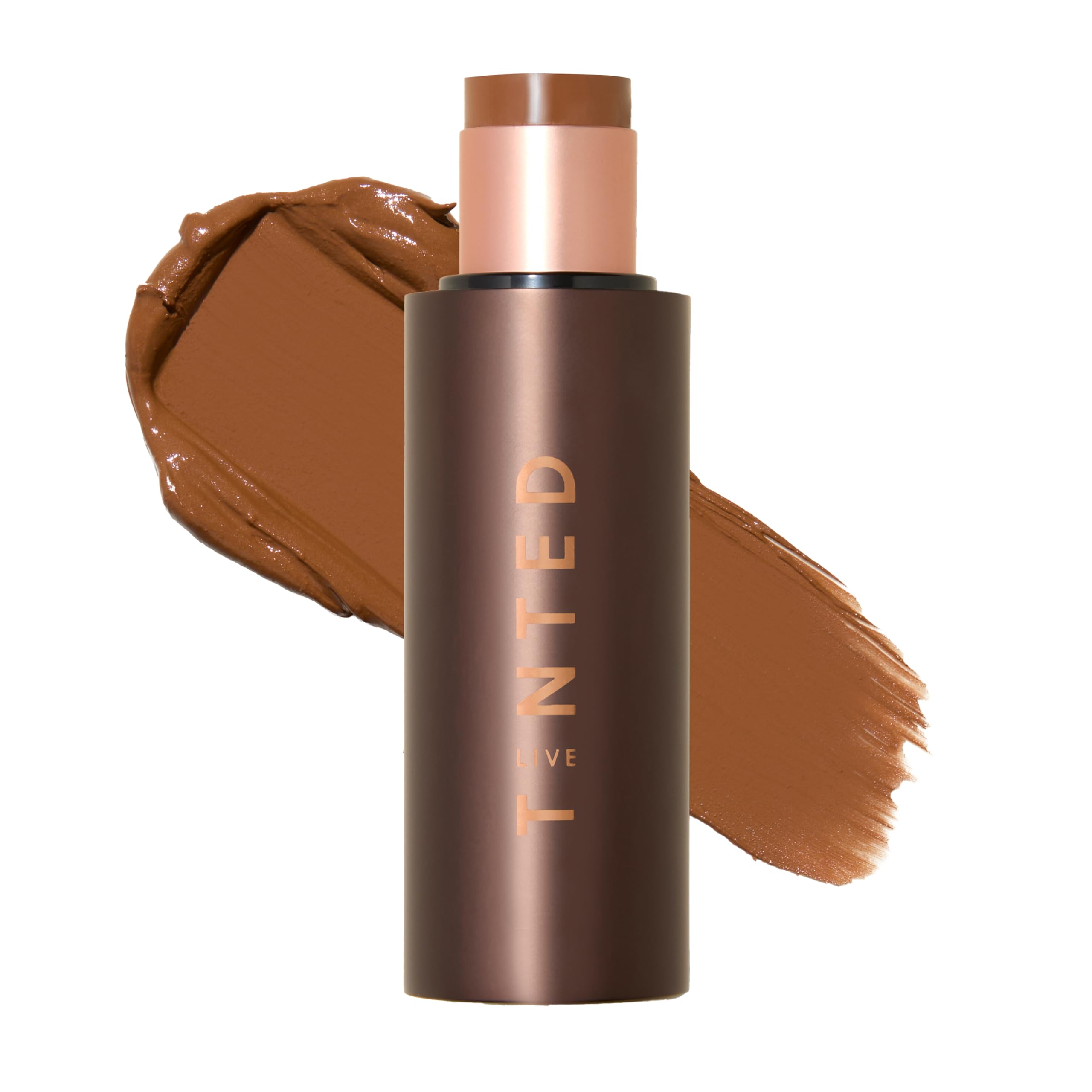 Live Tinted HUESTICK Complexion Stick shade 06 in sleek packaging for quick, on-the-go coverage.