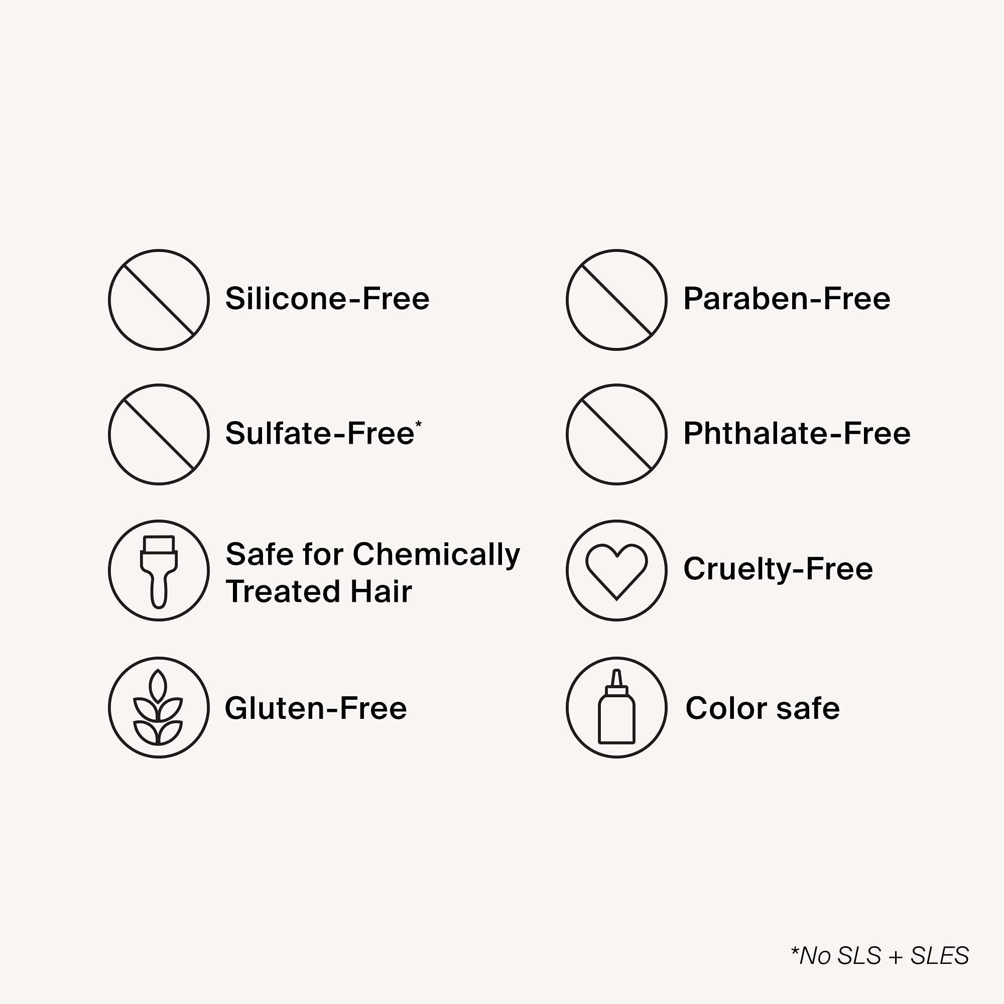 Living Proof Dry Shampoo finish creates soft shine on styled hair.