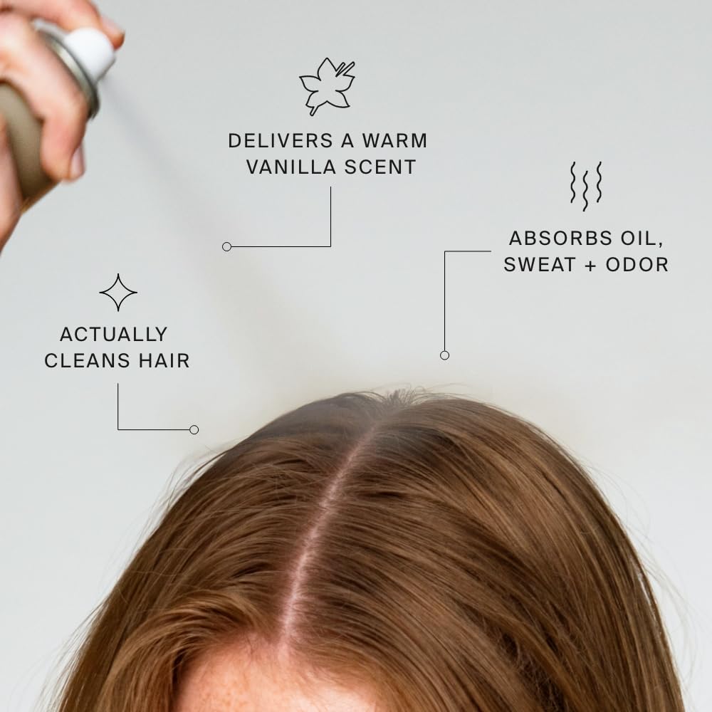 Living Proof Dry Shampoo Vanilla fragrance highlights warm vanilla scent