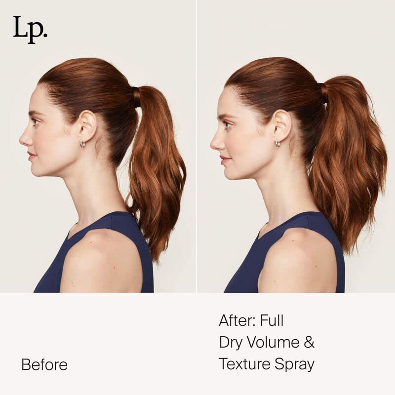 Living Proof Full Dry Volume shows textured finish for everyday wear.