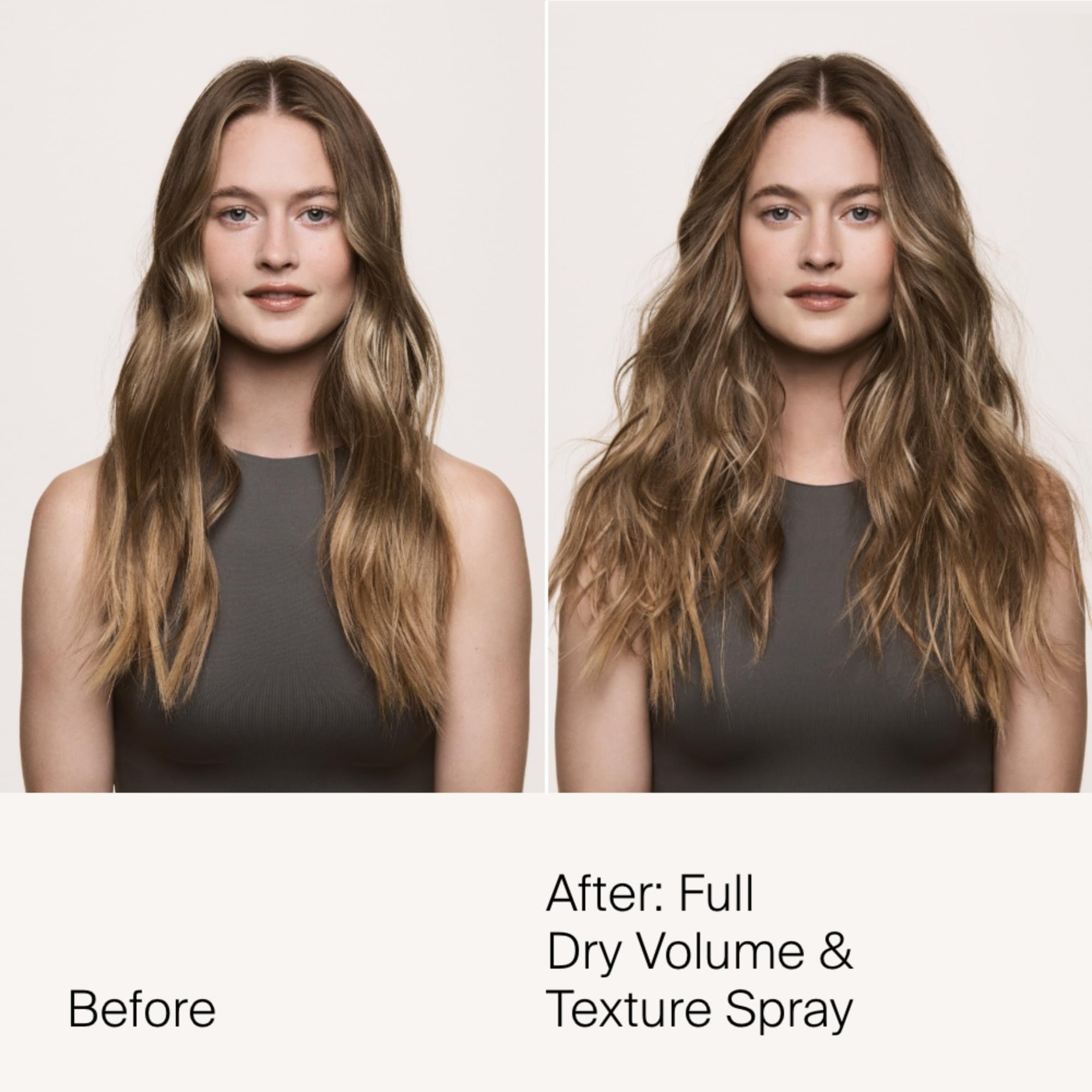 Living Proof Full Dry Volume demonstrates a textured finish for versatile looks.