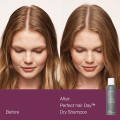 Living Proof Original Dry Shampoo pour action refreshing after workout.