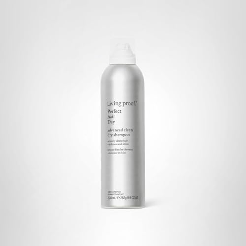 Living Proof phd dry shampoo soft hair finish supports quick style restoration.