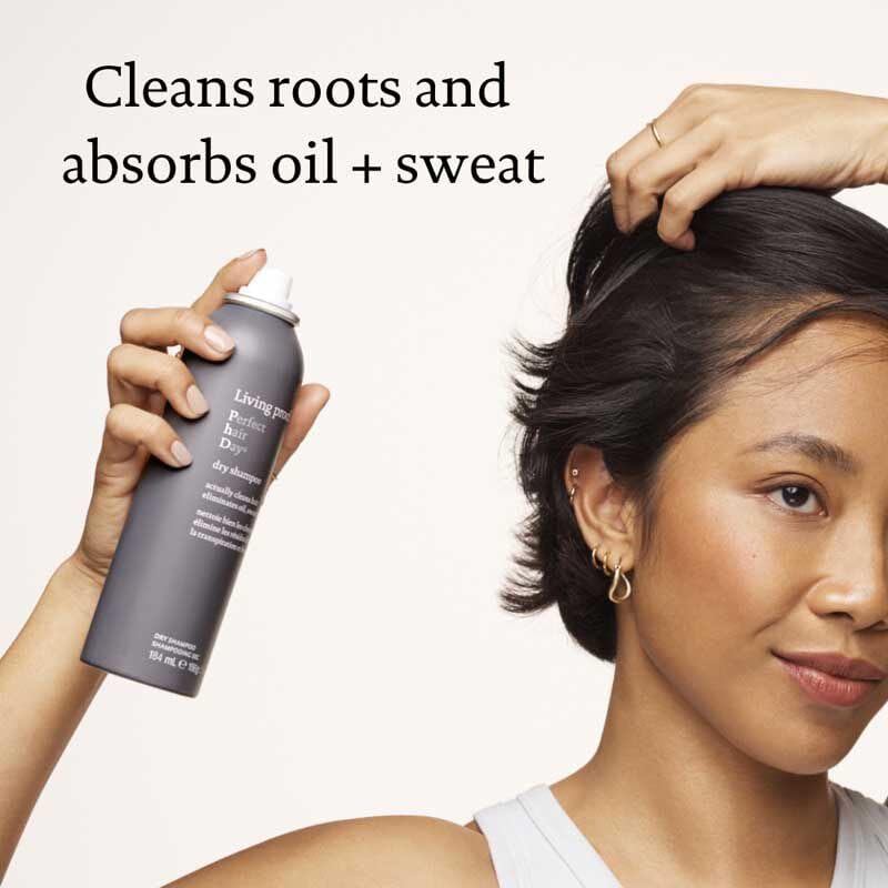 Living Proof Dry Shampoo with time-release scent for lasting freshness