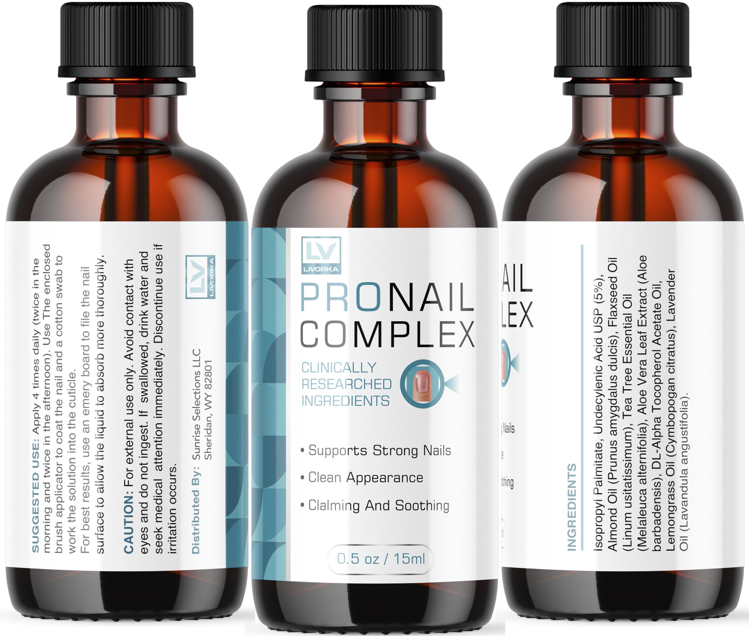Livorka ProNail Complex fits into a simple daily nail care routine.