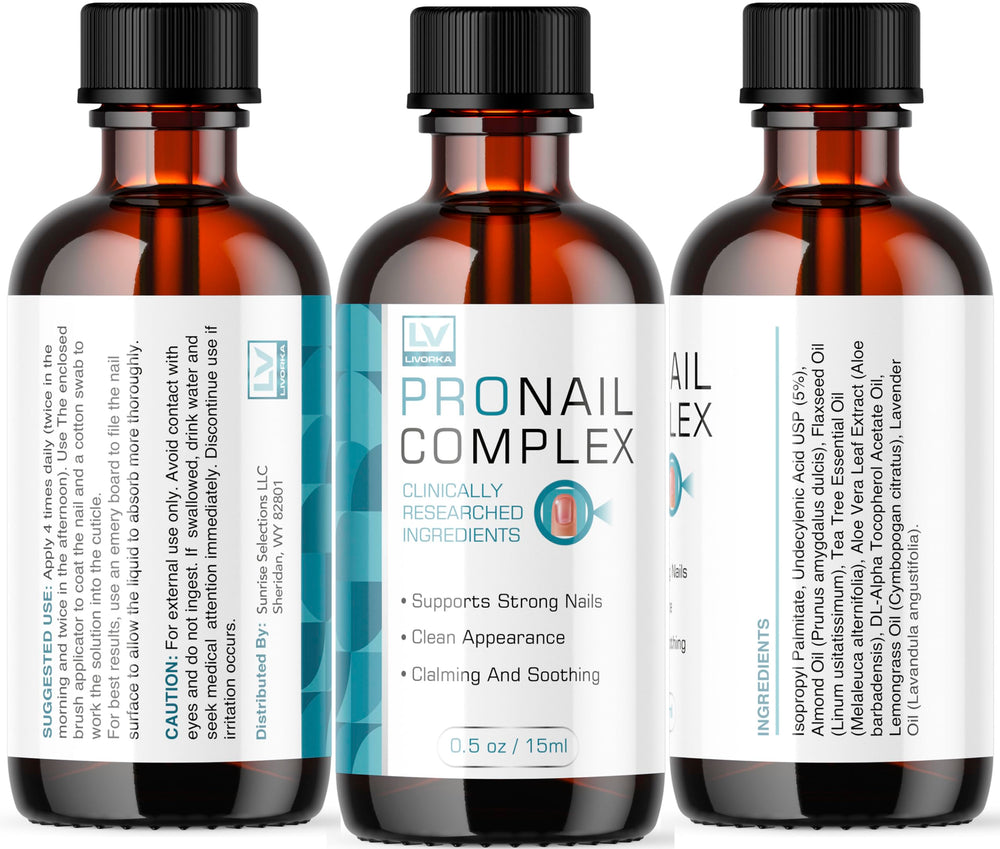 Livorka ProNail Complex fits into a simple daily nail care routine.