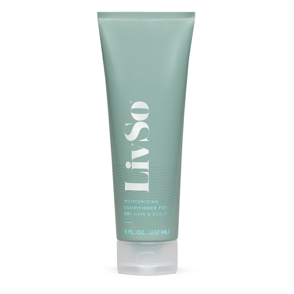 LivSo Moisturizing Scalp Conditioner bottle front promotes healthy shine on hair.