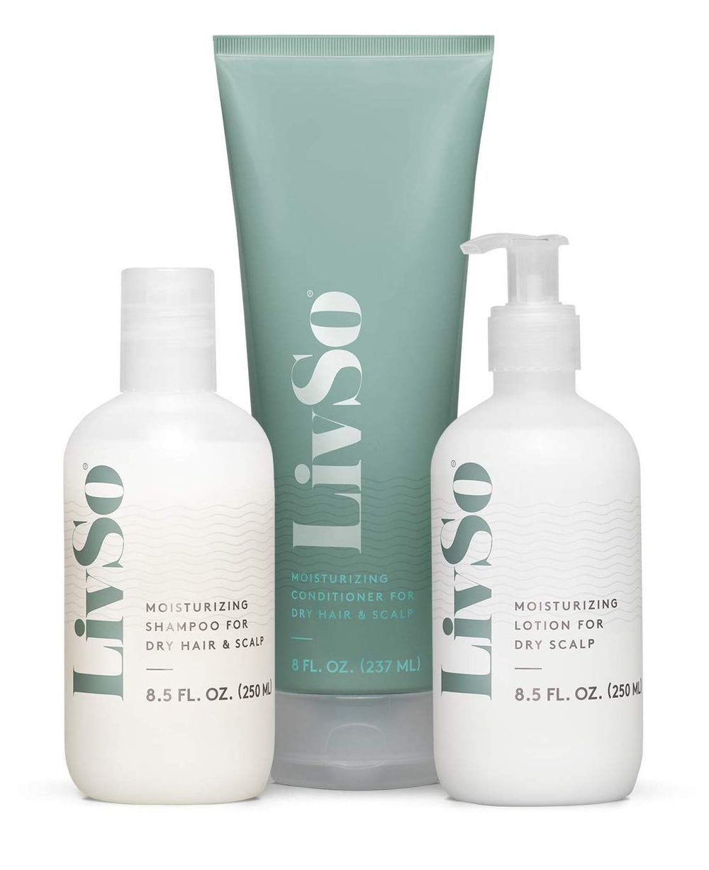 LivSo back-of-bottle view notes usage guidance and sun-sensitivity advisory.