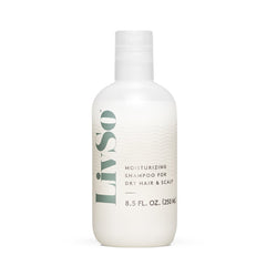 LivSo Moisturizing Scalp Shampoo bottle pour demonstrates gentle hydration.