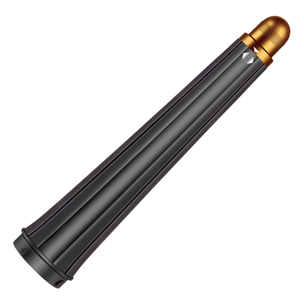 Liwoowe Dyson Airwrap 20-36mm gold barrel enabling voluminous curls with auto-wrap.