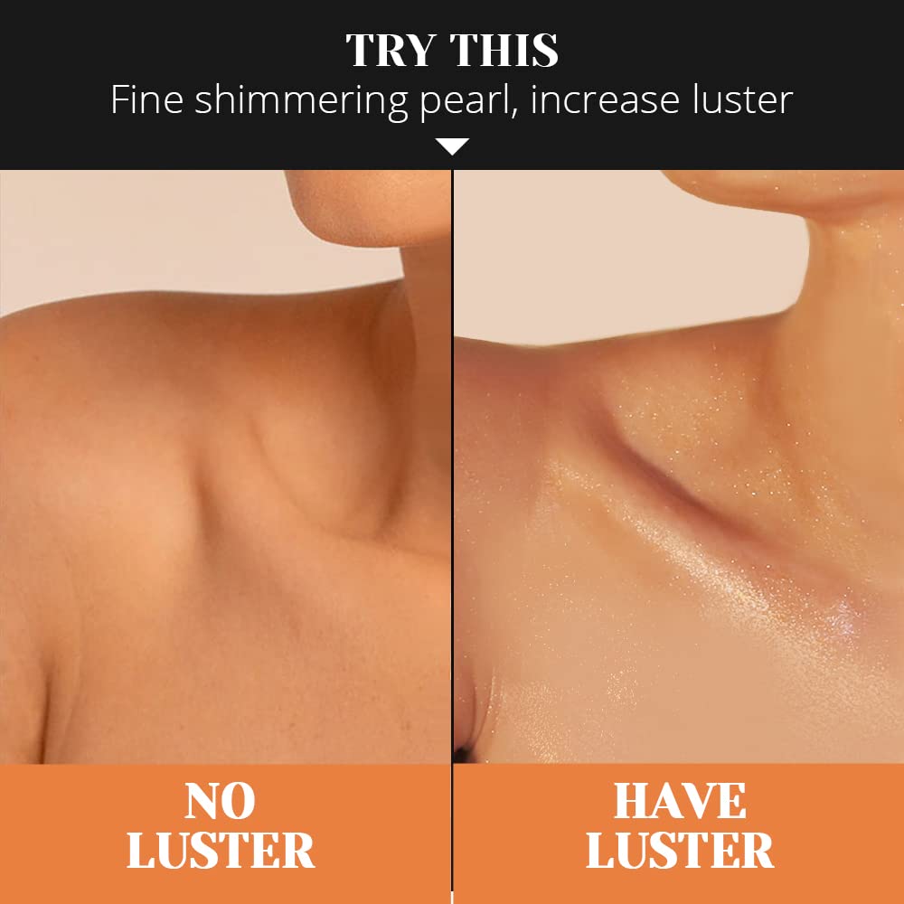 LIYALAN Shimmer Body Oil dries quickly with a lightweight, non-greasy feel.