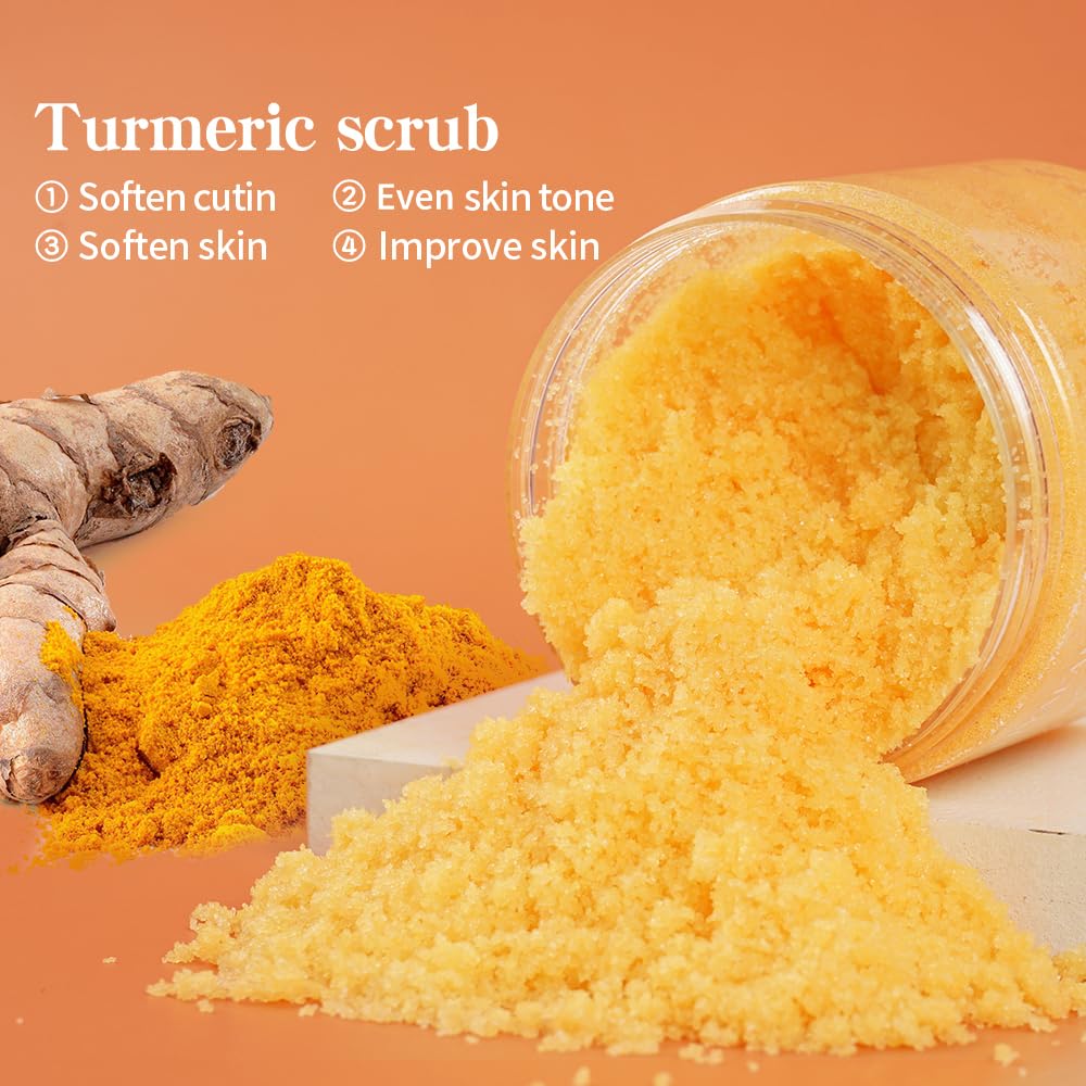 LIYALAN scrub massaged onto wet skin for exfoliation