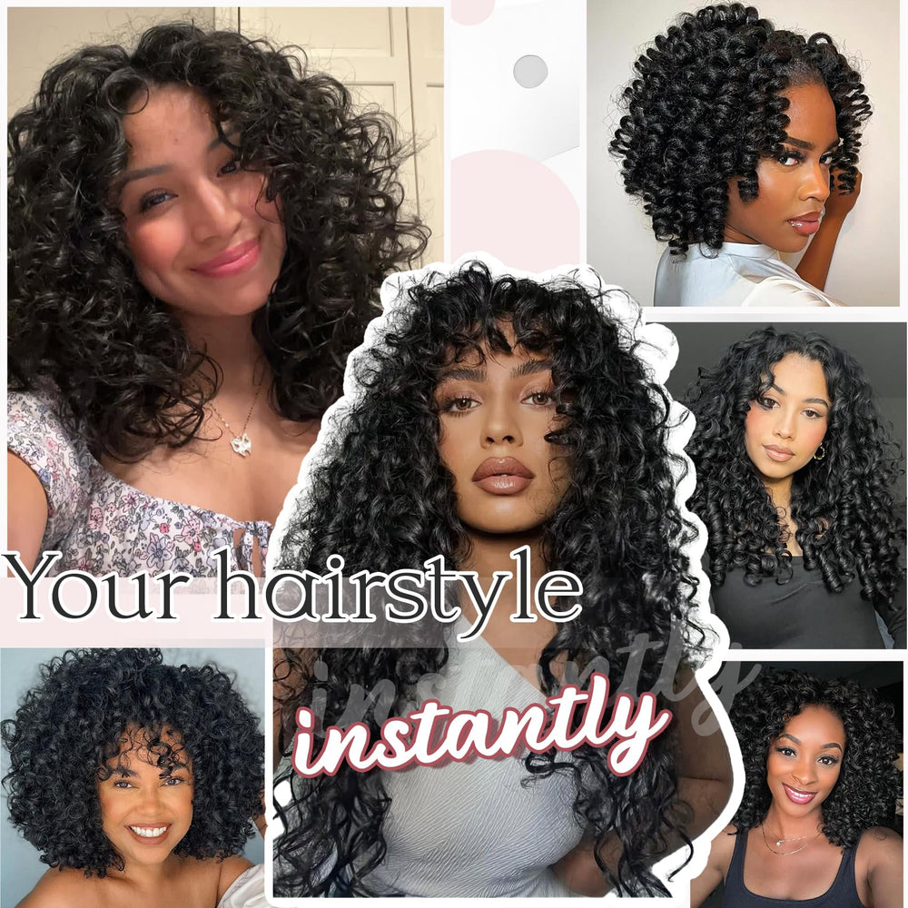 LIYATE Easy-install Gogo Curl hair enables quick at-home crochet looks
